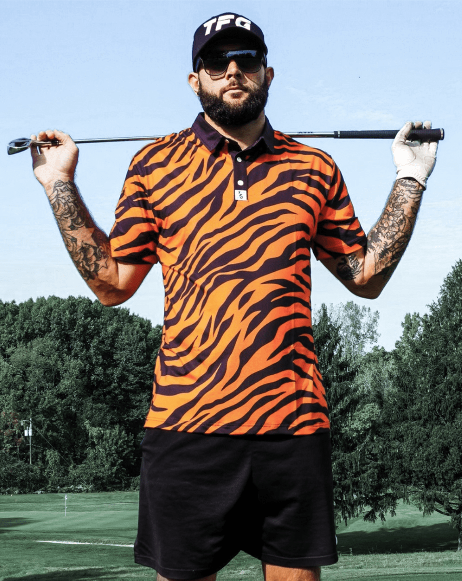 Tiger golf top shirt