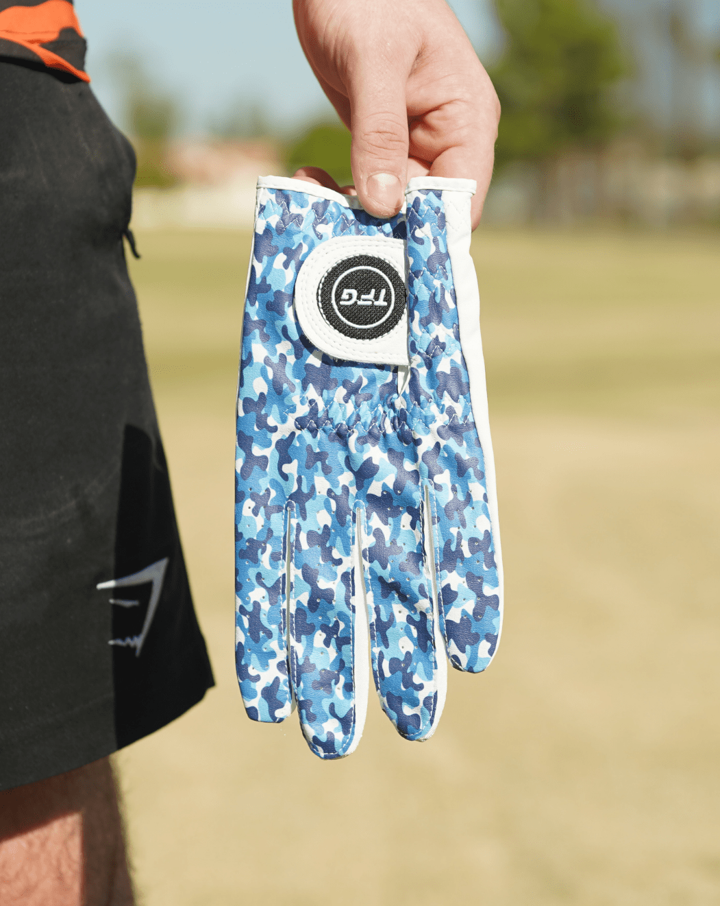 Blue Stealth Golf Glove